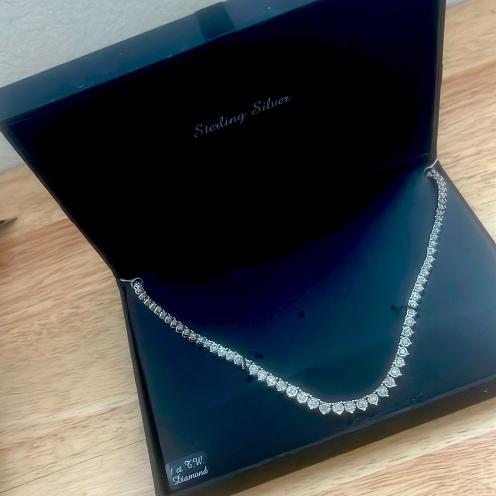 1 CT Diamond Necklace